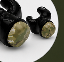 Custom molded hunting earpieces